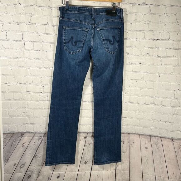 Adriano Goldschmied AG The Protege Straight Leg Mens Blue Jeans size W30 - Picture 6 of 11
